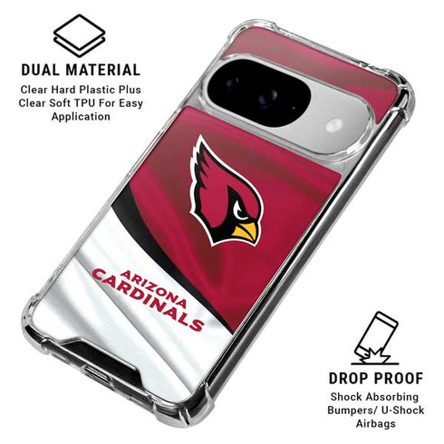 NFL Arizona Cardinals Google Pixel 10 Clear Case